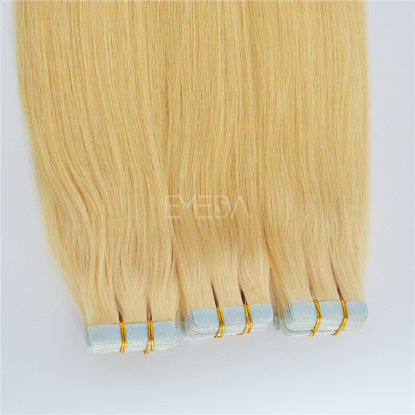 Topest quality tape hair extensions factory supply with full cuticle JF26
